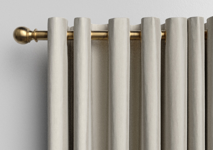 Corrugation, Pale Cream - Made to Measure Curtains - Image 12